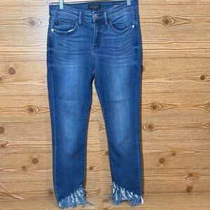 Frayed Hem Judy Blue Jeans- Skinny fit 7/28